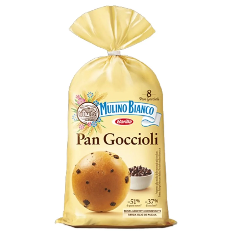 Mulino bianco pan goccioli in confezione da 8 pan goccioli - 336 grammi