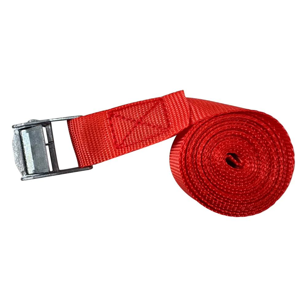 NASTRO DI FISSAGGIO CON FIBBIA mt.4,5 x mm 25 - giallo - cf 2 pz  - UNIKO