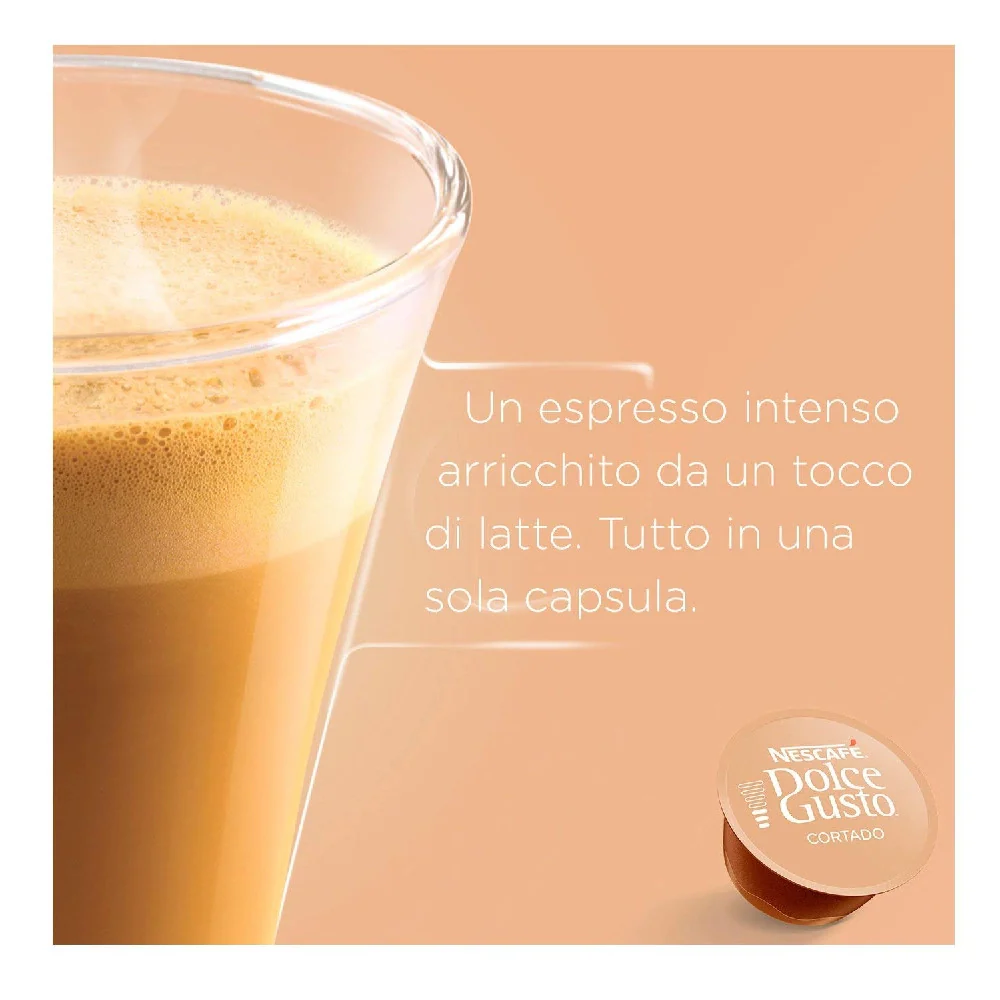 Nescafè dolce gusto cortado espresso macchiato 3 confezioni da 16 capsule ciascuna - Image 4