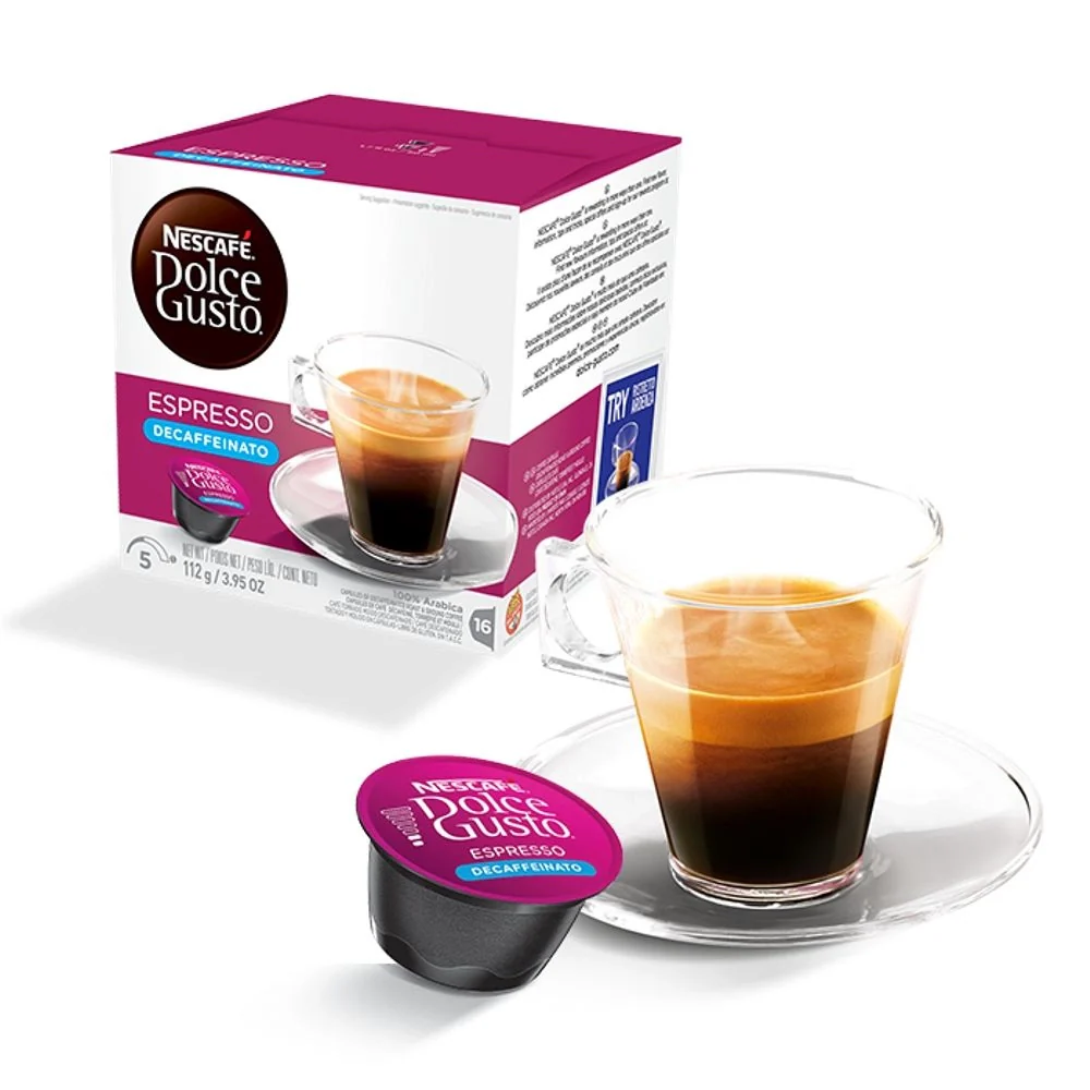 Nescafe' dolce gusto espresso decaffeinato caffe' in capsule multipack 3 confezioni da 16 capsule ciascuna - Image 2
