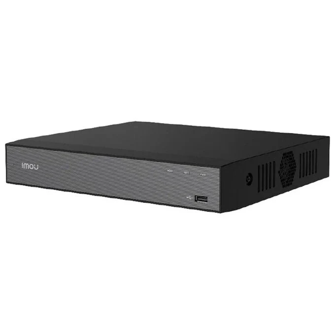 Imou NVR N118, registratore video di rete 18 canali, 4K UHD, H.265, audio bidirezionale integrato, ONVIF, supporto HDD fino a 16 TB