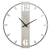 Orologio Da Muro Silvery Cm 61X4,5X63