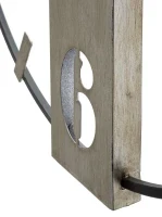 Orologio Da Muro Silvery Cm 61X4,5X63 - Image 3