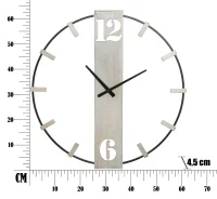 Orologio Da Muro Silvery Cm 61X4,5X63 - Image 8