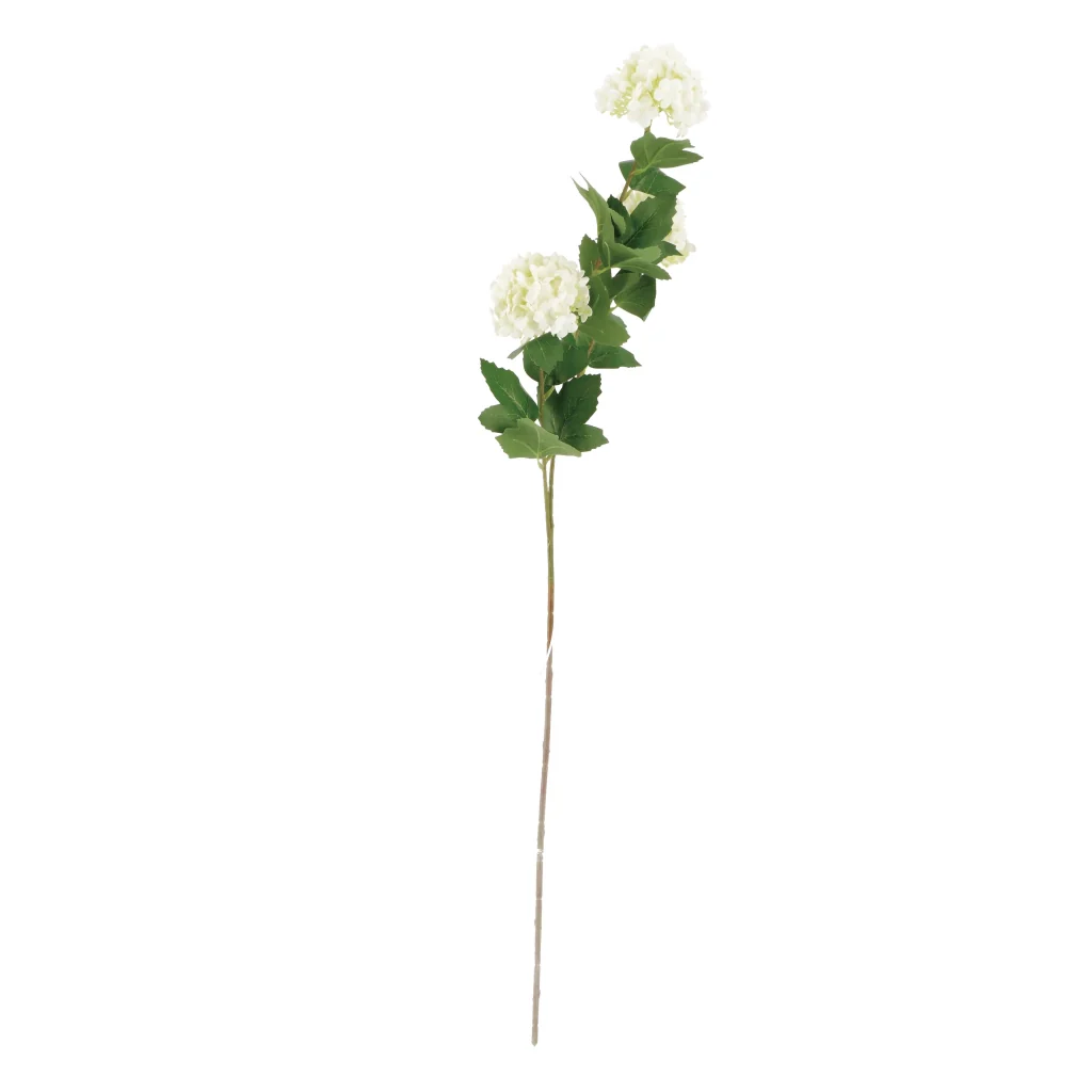 ORTENSIA DECORATIVA 88CM BIANCA