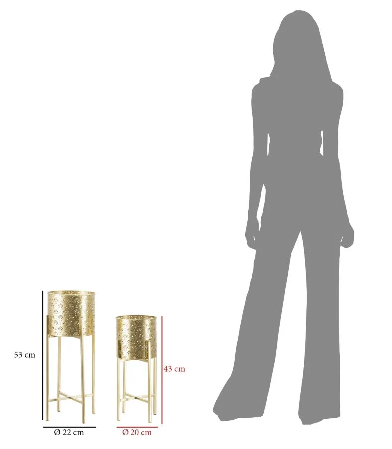 P/VASI GOLVY STAND COPPIA -B- CM � 21X52-19X42 - Image 6
