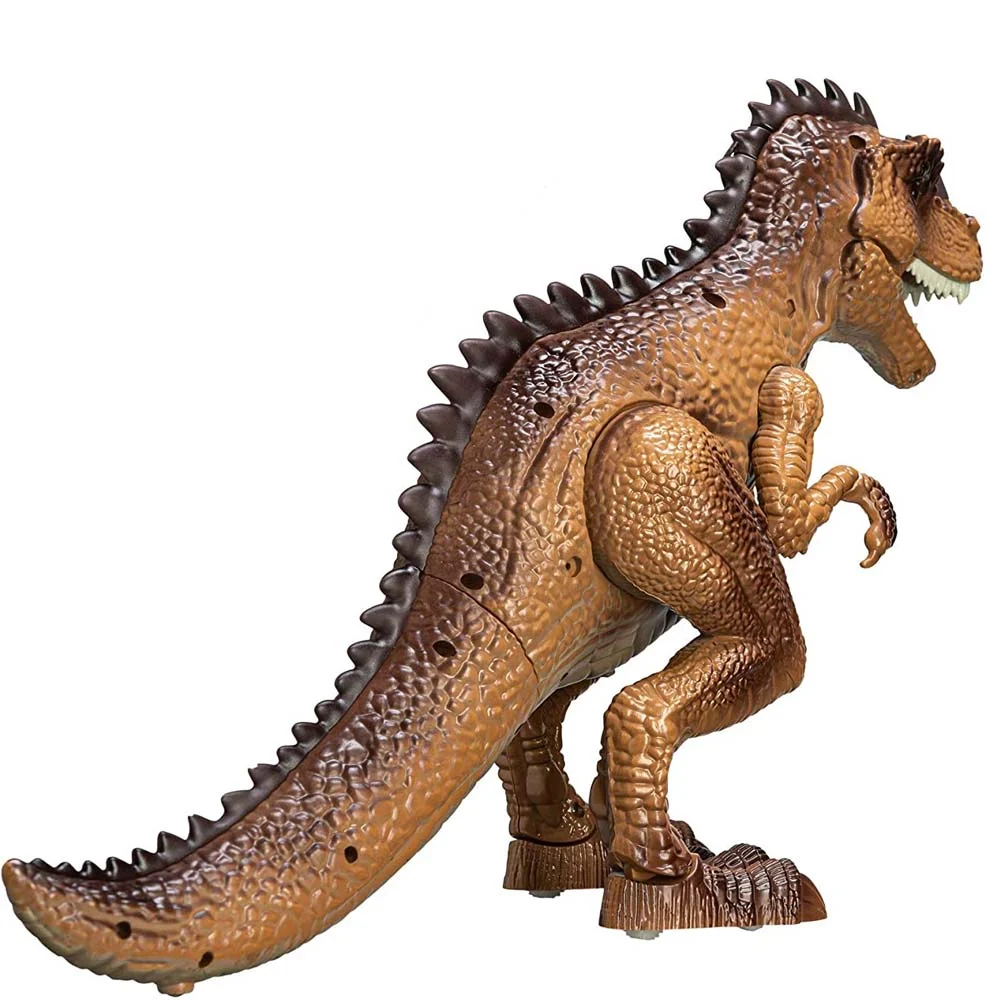Palyset Dinosauro T-Rex Camminante + Pistola Giocattolo Bambini Luci Suoni Fumo - Image 2