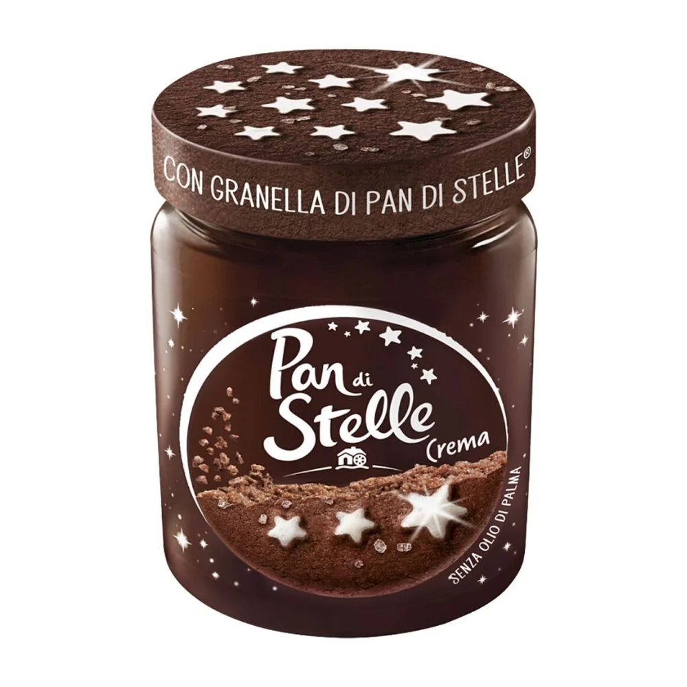 Pan di stelle crema spalmabile alle nocciole con granella di biscotto multipack 10 barattoli da 330 gr ciascuno - Image 3