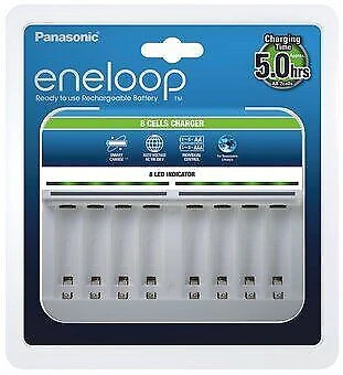 Panasonic Eneloop Caricabatteria 8-Cellule - Image 2