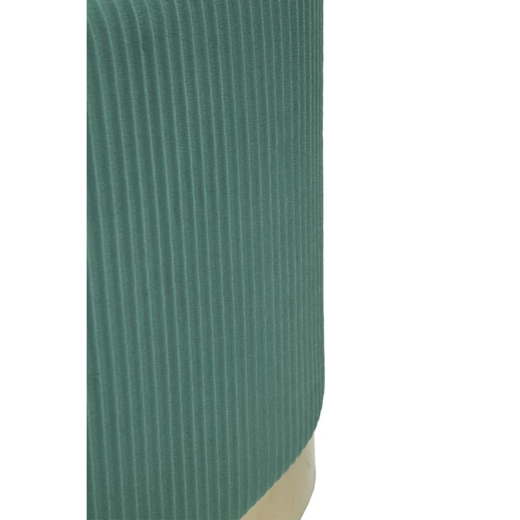 Panca con Portaoggetti VKH876, Verde, Poliestere, 80x37x42 cm - Image 7