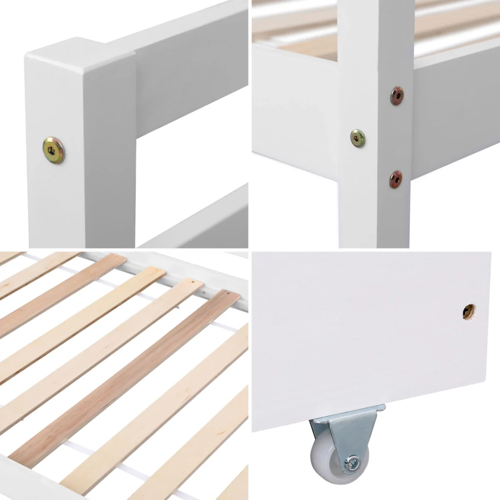 Panca letto per bambini 190x90cm con cassetti JULES - Image 6
