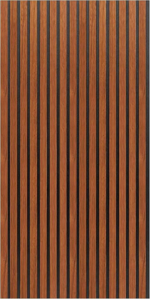 PANNELLO A DOGHE 'BELLA AIR' colore teak- 4 pezzi  - BricoGo