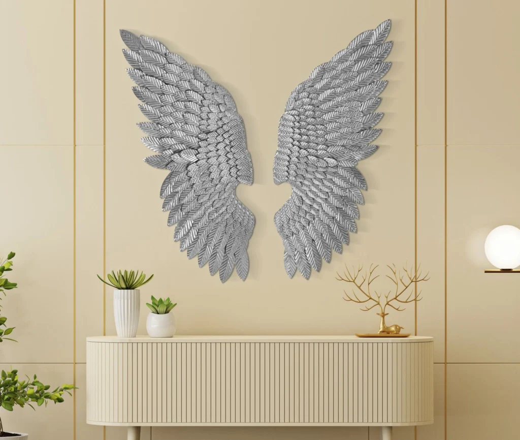 PANNELLO ALI BEAUTY COPPIA SILVER CM 37,5X3X100 - Image 5