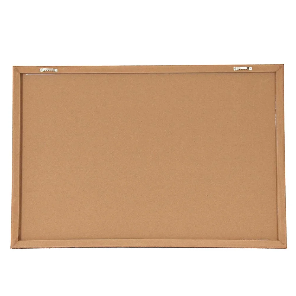 Pannello Bacheca Mappamondo Globo in Sughero 60x40cm da Parete con 10 Puntine - Image 6