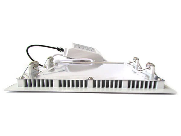 Pannello Led Plafoniera Faretto Incasso Da Soffitto Bianco Naturale 18W Quadrato 200X200mm 96 Smd 2835 - Image 4