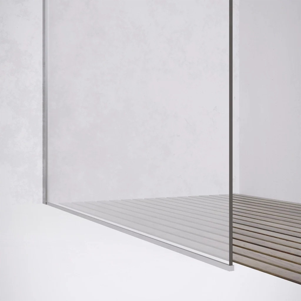 Parete doccia walk-in 110 cm 8mm trasparente anticalcare h200 | Lazaros - Image 6