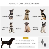 Passeggino per Cani Piccoli Pieghevole, Carrozzina per Cani con Ruote con Freni, Portabicchieri, Cestino Portaoggetti, 3 Finestre e Ruote Anteriori a 360°, per Animali Domestici 10 kg, Nero - Image 8