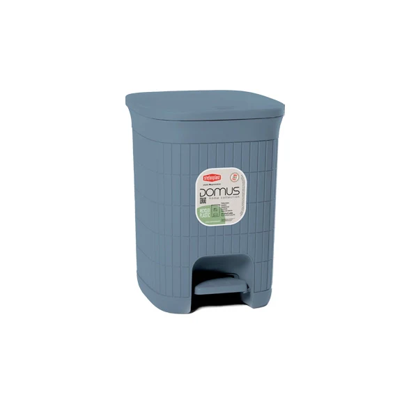 PATTUMIERA A PEDALE 'DOMUS' smoky blue - STEFANPLAST