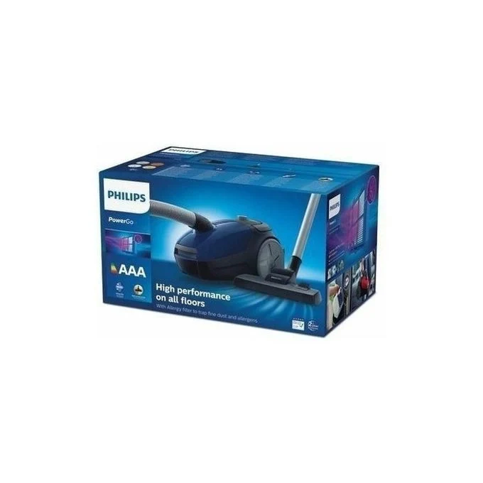 Philips FC8240-09 PowerGo Aspirapolvere a Traino con Sacco Pulizia a Secco Capacita' 3 Litri 900 W Blu - Image 7