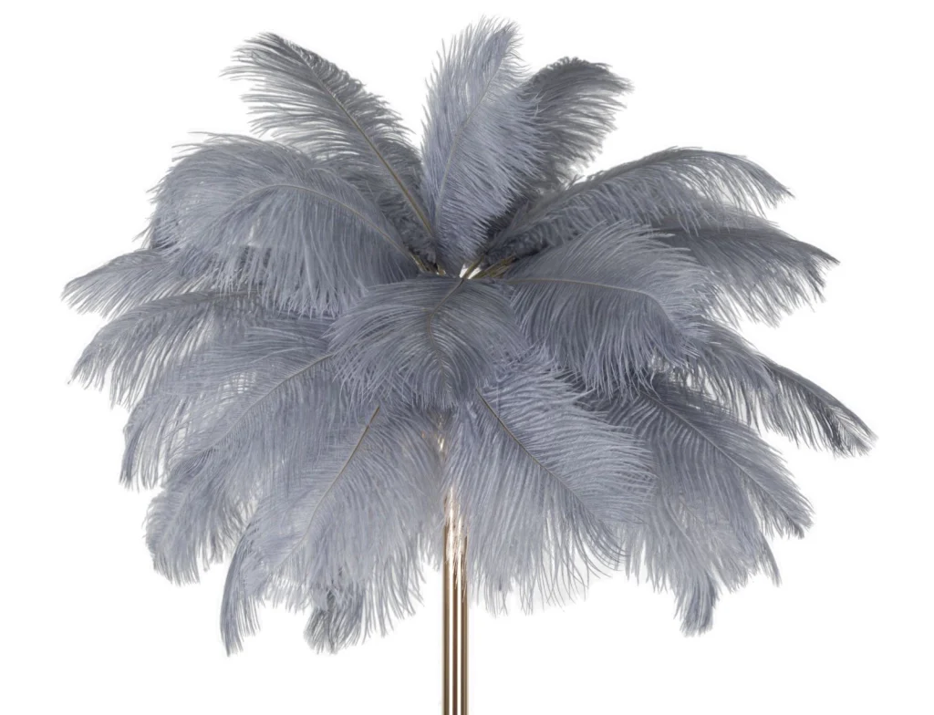 LAMPADA DA TERRA PALM GRIGIA CM Ø 55X160 - Image 2