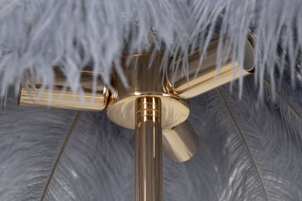 LAMPADA DA TERRA PALM GRIGIA CM Ø 55X160 - Image 4