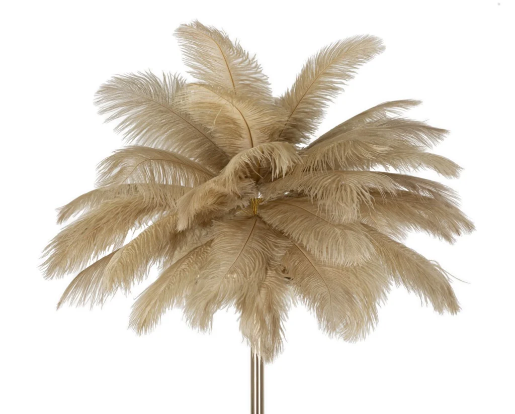 LAMPADA DA TERRA PALM CAMMELLO CM Ø 55X160 - Image 2