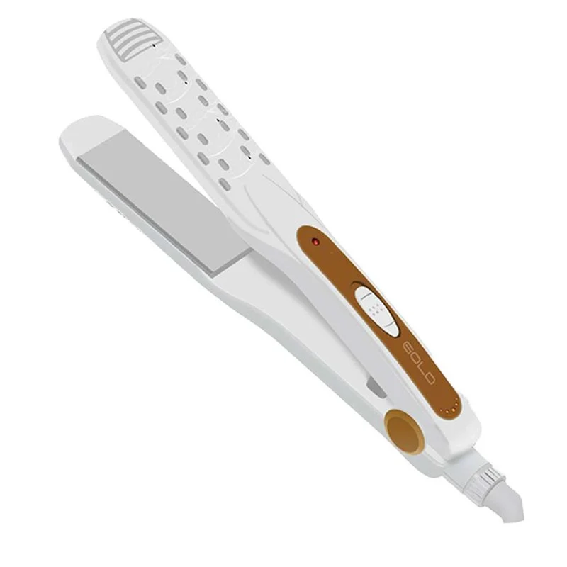 Piastra per Capelli 30W Riscaldamento Rapido con Piastre da 10cm in Ceramica Max 200 gradi con Cavo Girevole 360 Bianco Capelli Lisci SKU 7860 - Image 4