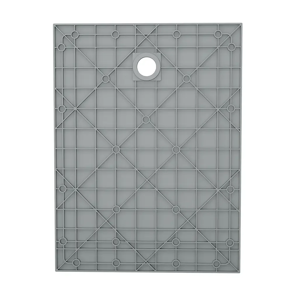 Piatto doccia 70x100 cm colore grigio effetto pietra | Samos - Image 10