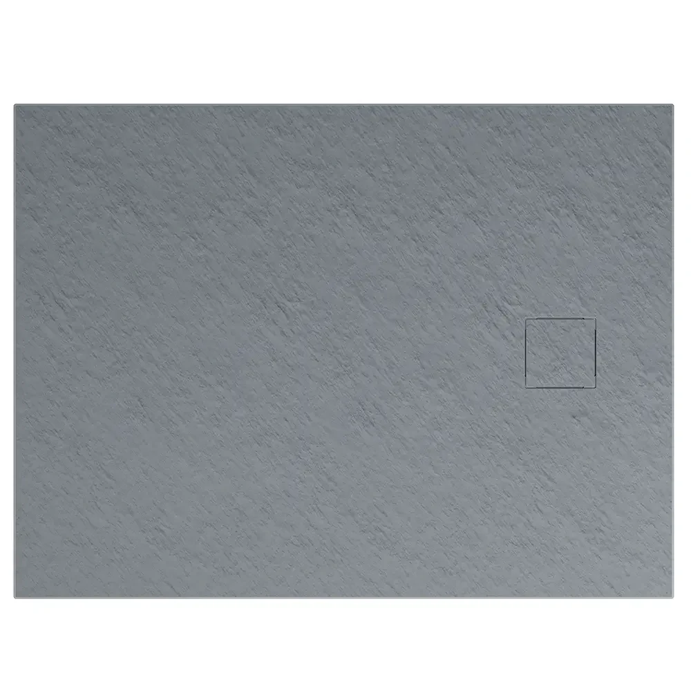 Piatto doccia 70x100 cm colore grigio effetto pietra | Samos - Image 7