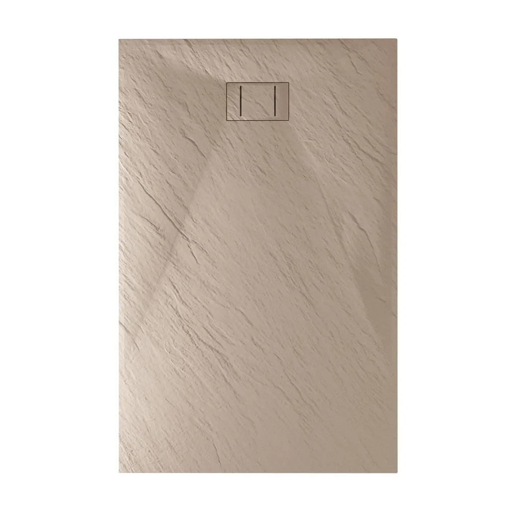 Piatto Doccia 70x100x2 6 CM Rettangolare Tortora Effetto Pietra mod. Blend - Image 6