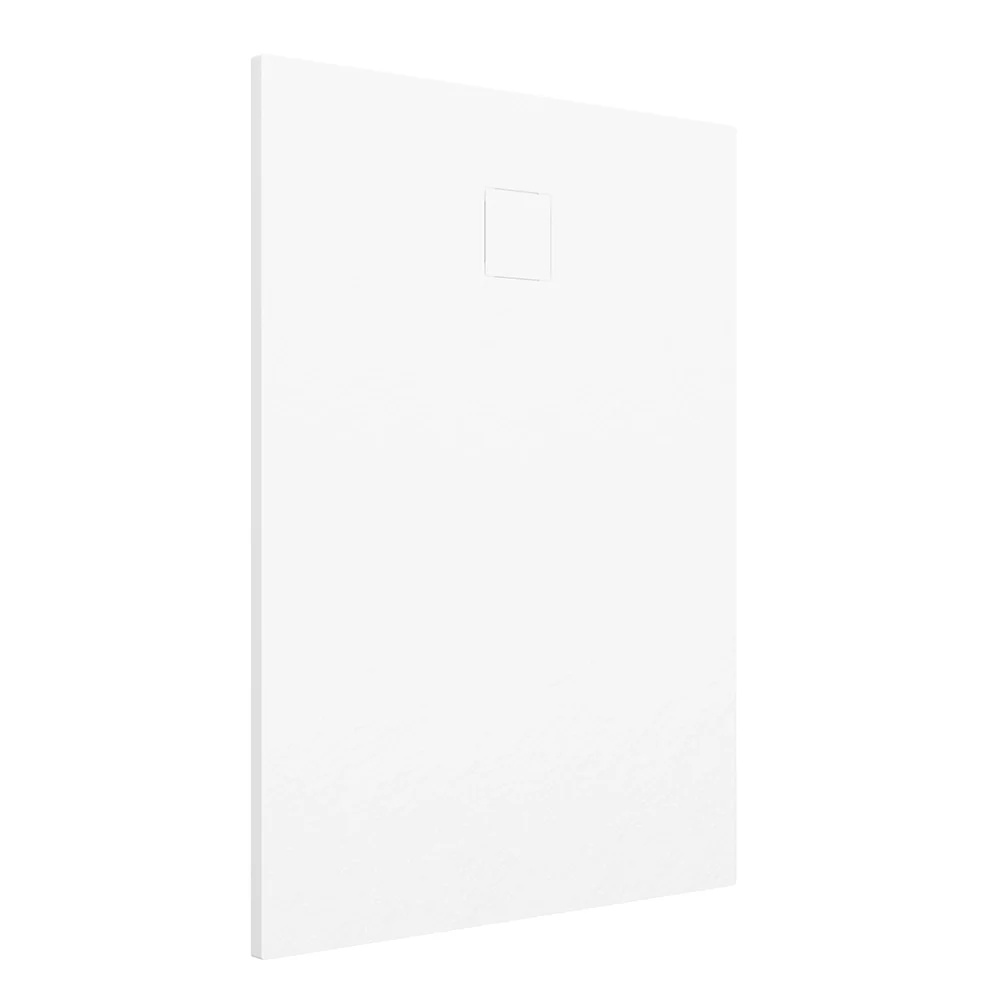 Piatto doccia 70x140 cm colore bianco effetto pietra | Samos