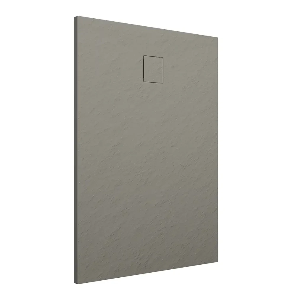 Piatto doccia 80x140 cm colore marrone effetto pietra | Samos