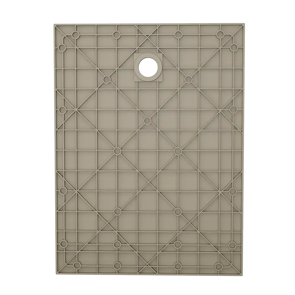 Piatto doccia 80x140 cm colore marrone effetto pietra | Samos - Image 10