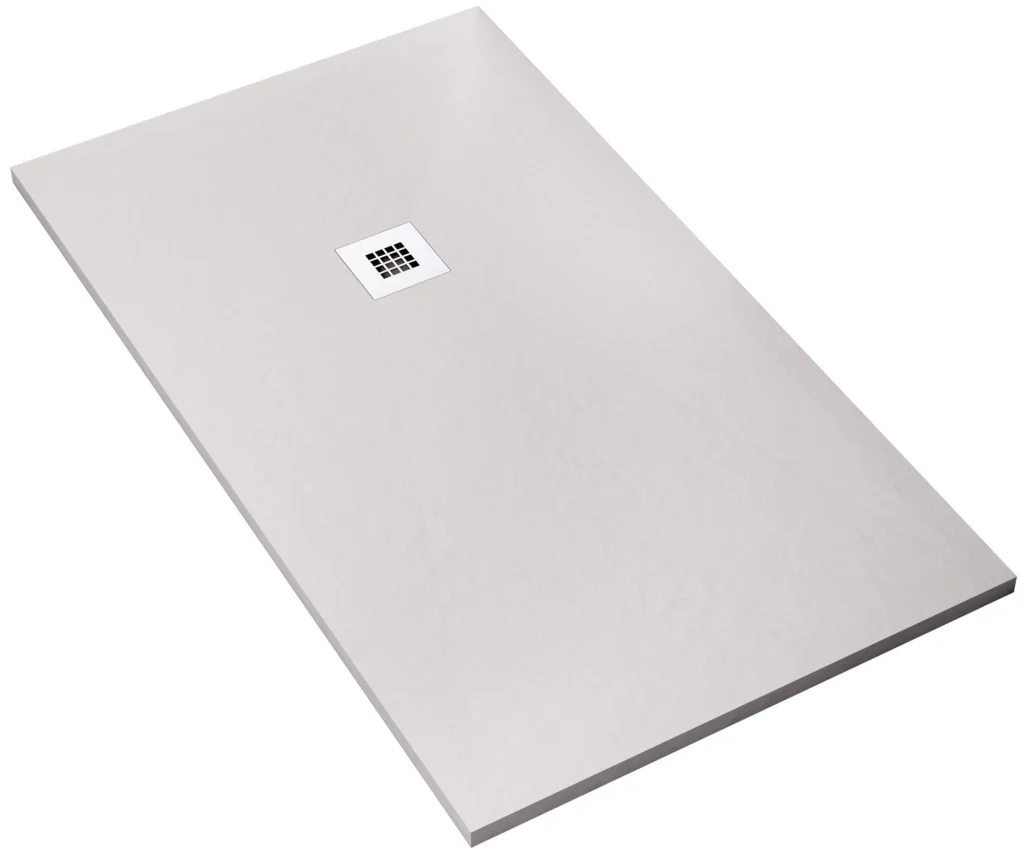 Piatto Doccia 90x120 cm in Pietra Bonussi Everest Bianco
