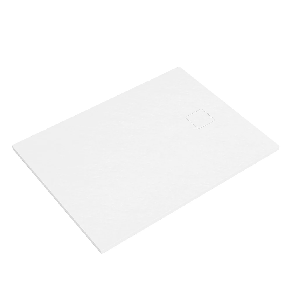 Piatto doccia 90x140 cm colore bianco effetto pietra | Samos - Image 3