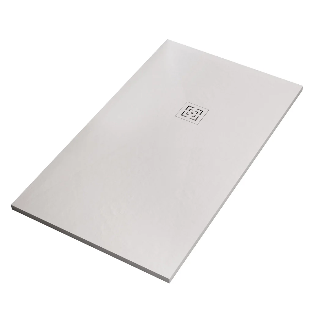 Piatto Doccia 90x140 cm in Pietra Bonussi Canton Bianco