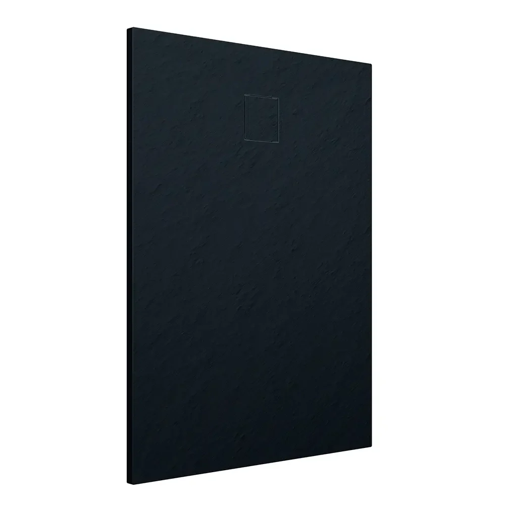Piatto doccia 90x150 cm colore nero effetto pietra | Samos