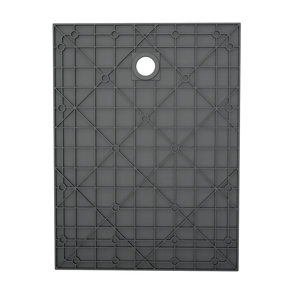 Piatto doccia 90x150 cm colore nero effetto pietra | Samos - Image 6