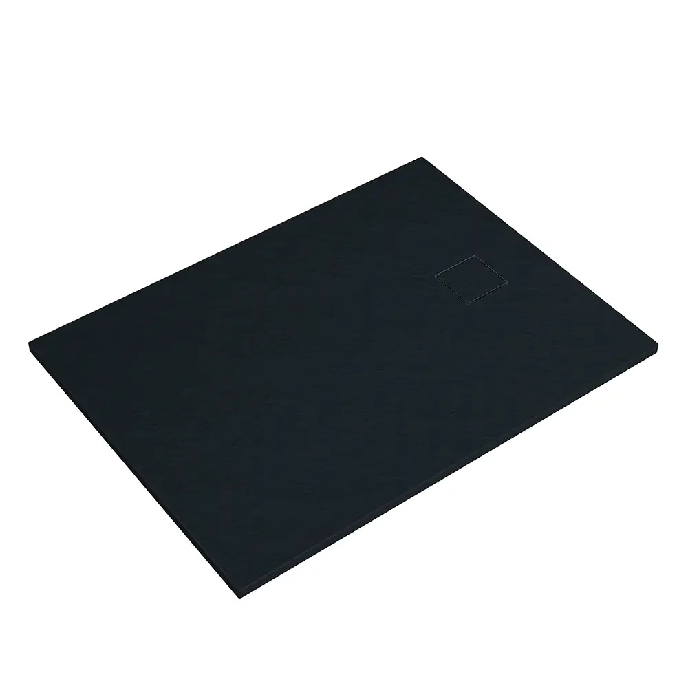 Piatto doccia 90x150 cm colore nero effetto pietra | Samos - Image 8