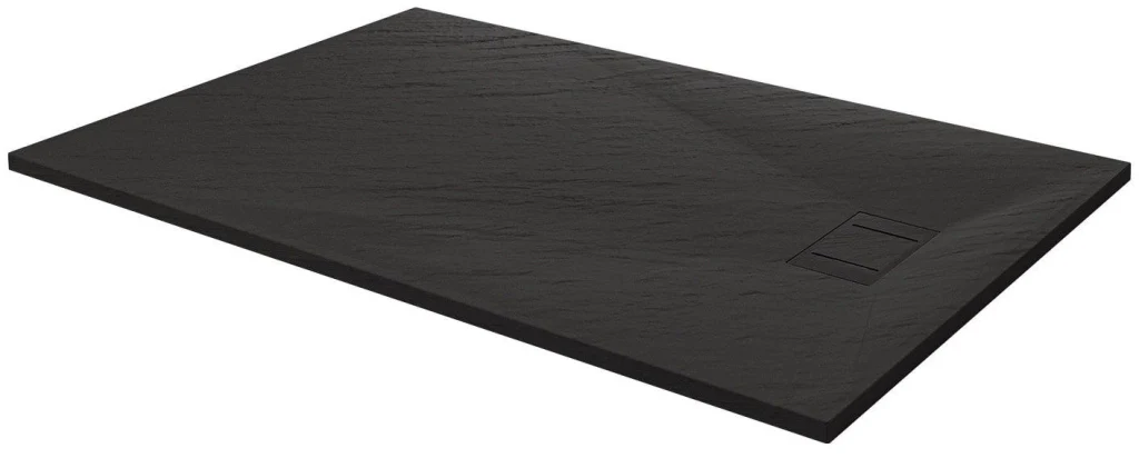 Piatto Doccia 90x170 cm in Acrilico Fosterberg Azalea Antracite