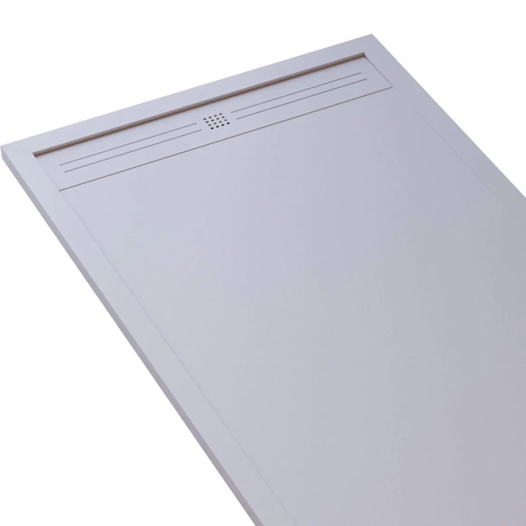 Piatto Doccia 90x190 cm in Pietra Bonussi Canton Grigio Chiaro - Image 6
