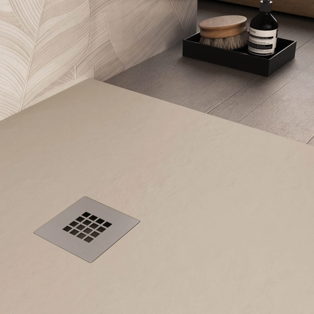 Piatto Doccia 90x90 cm in Pietra Bonussi Everest Crema - Image 8