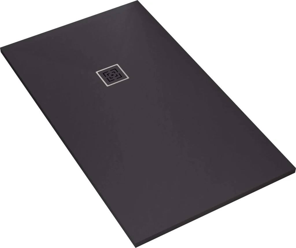 Piatto Doccia in Pietra 100x100 cm Bonussi Canton Nero