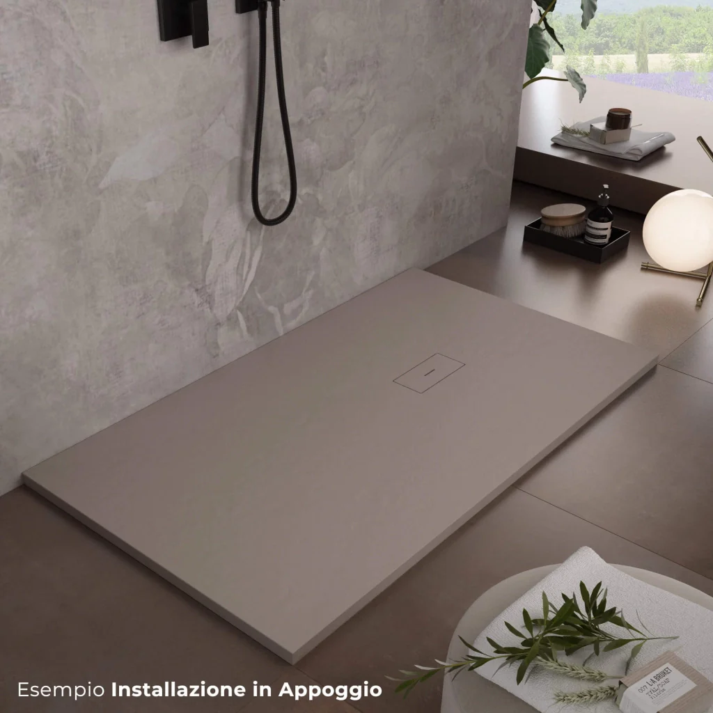Piatto Doccia in Pietra 70x160 cm Bonussi Manila Sabbia - Image 2