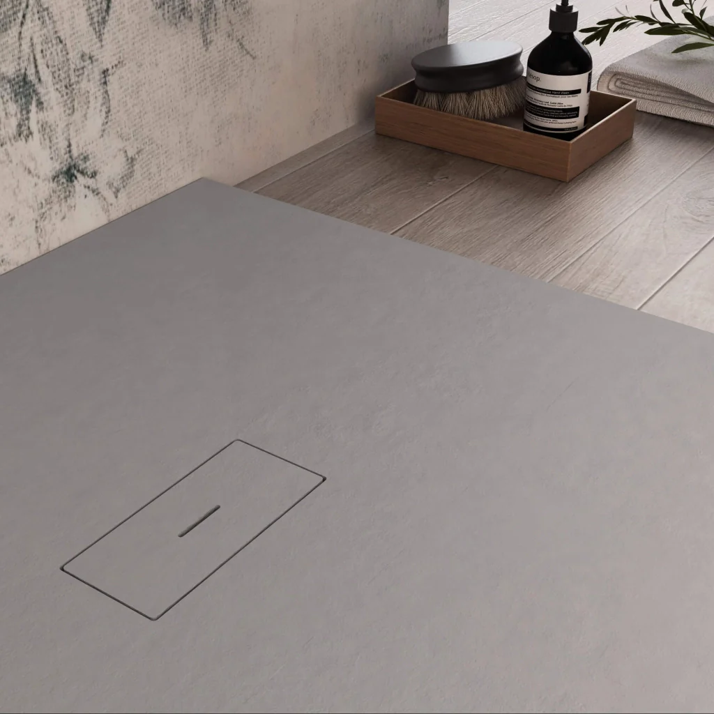 Piatto Doccia in Pietra 90x190 cm Bonussi Manila Grigio Chiaro - Image 6