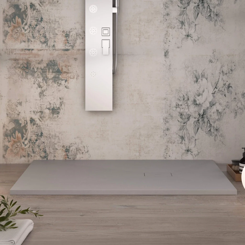 Piatto Doccia in Pietra 90x200 cm Bonussi Manila Grigio Chiaro - Image 7