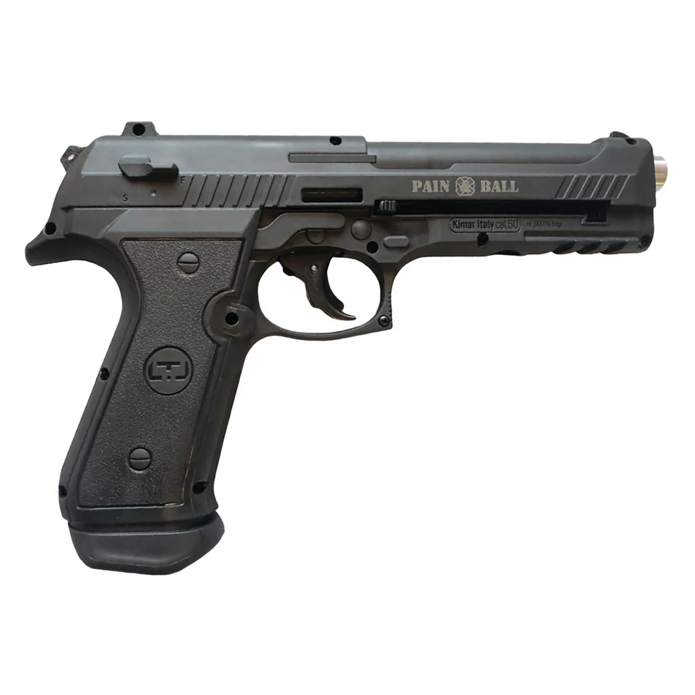 PISTOLA MARCATORE A C02 PER DIFESA ABITATIVA 'ALFA' mod. '575' calibro 50 - potenza 7,5 Joule  - DEFENCE SYSTEM
