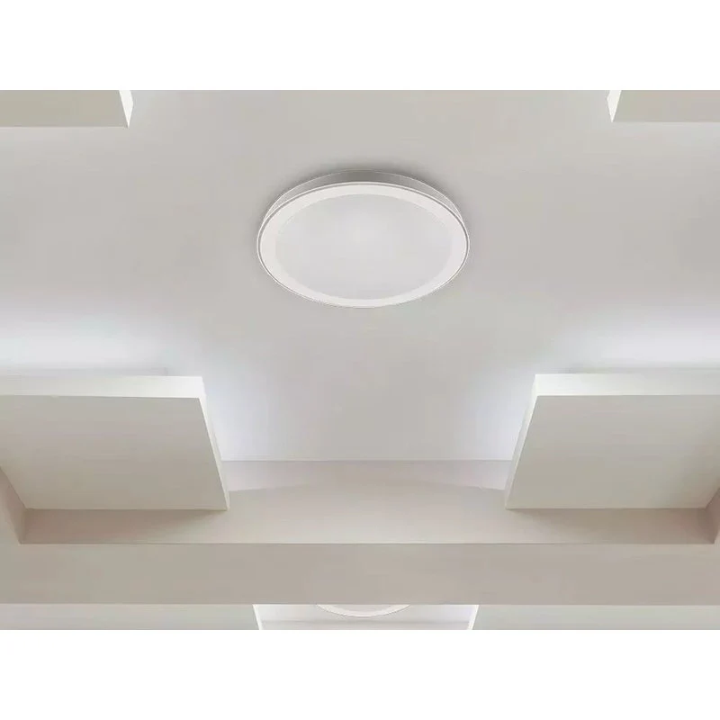 Plafoniera A Led Da Soffitto CCT 3 in 1 Rotonda 60W D510mm Dimmerabile Con Telecomando Incluso SKU-2114751 - Image 2