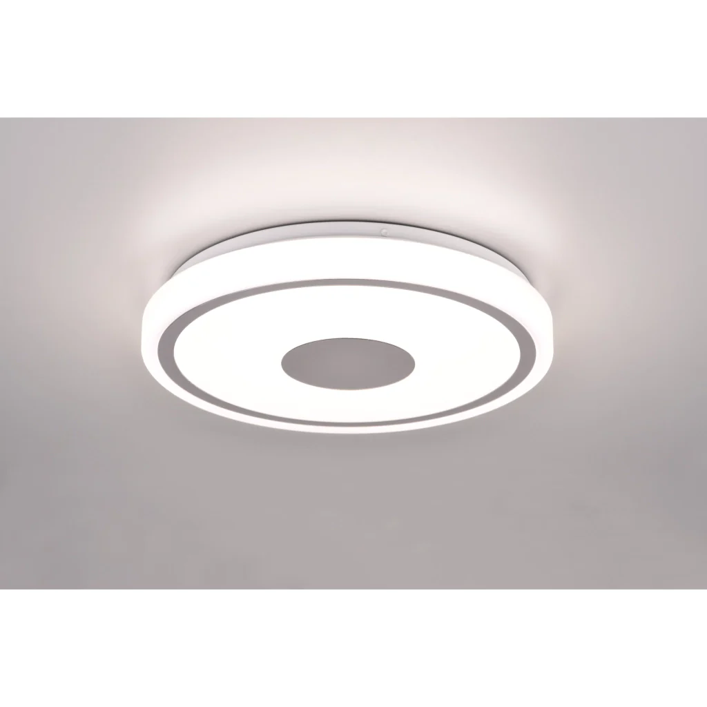 PLAFONIERA LED BUNDA 16W D.33CM CROMO.