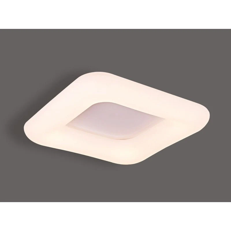 Plafoniera Led Da Soffitto Moderna CCT Quadrata 300X300mm 26W Dimmerabile Telecomando 3 In 1 SKU-3970 - Image 2